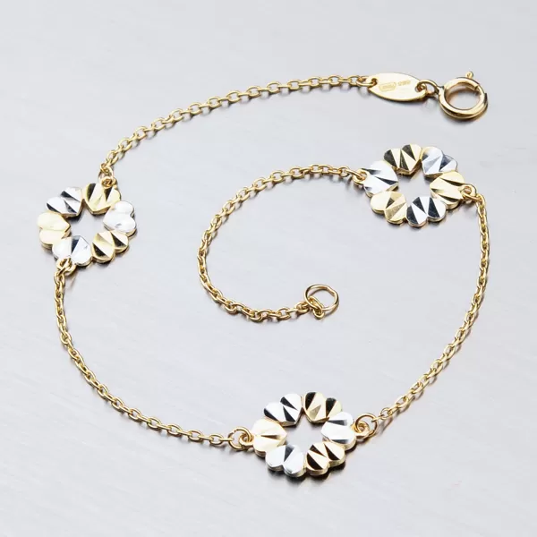 Zlatý náramok 44-1728