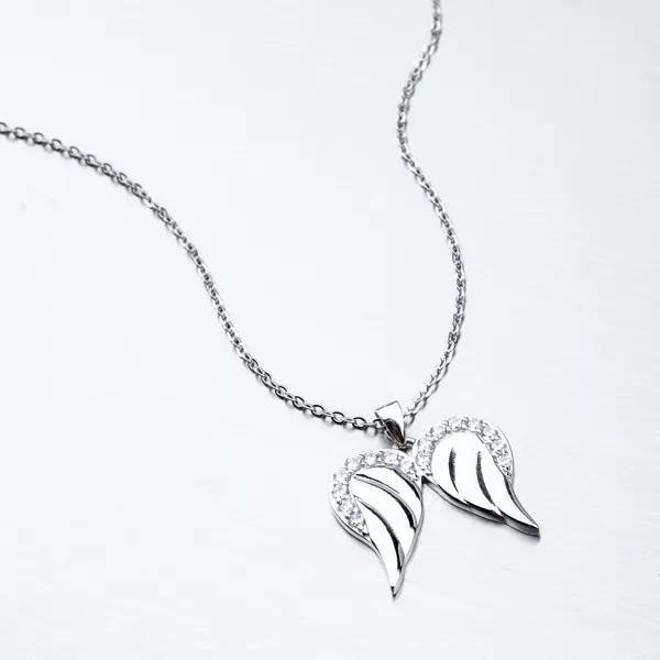 Strieborný náhrdelník SST-151158