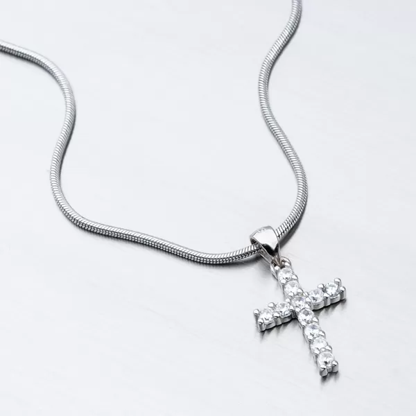 Strieborný krížik HST-13279
