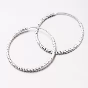 Strieborné kruhy UCST-12787/25/N