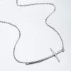 Strieborný náhrdelník SST-151165