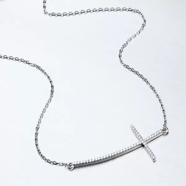 Strieborný náhrdelník SST-151165