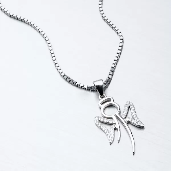 Strieborný prívesok Anjel HST-13456