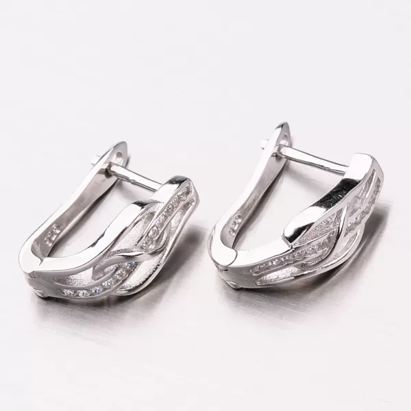 Náušnice so zirkónmi UCST-121277