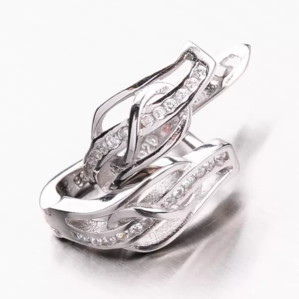 Náušnice so zirkónmi UCST-121277