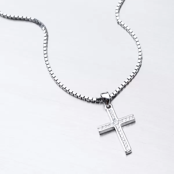 Strieborný krížik HST-13457