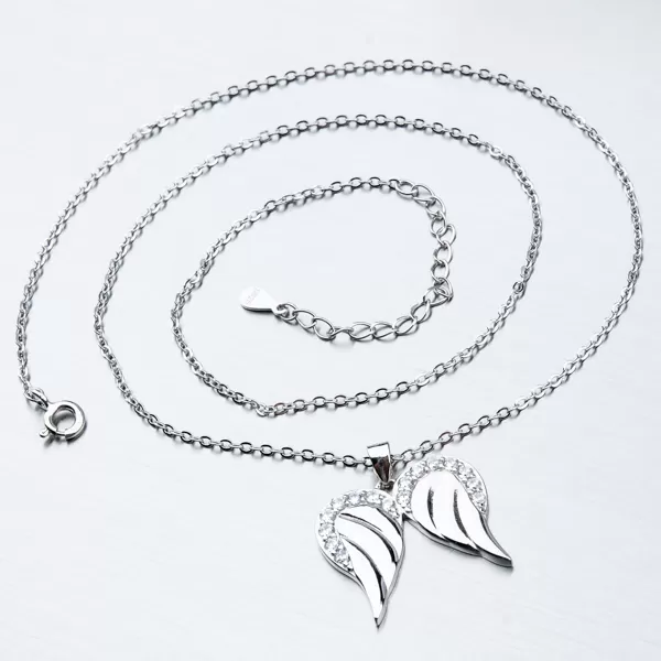 Strieborný náhrdelník SST-151158