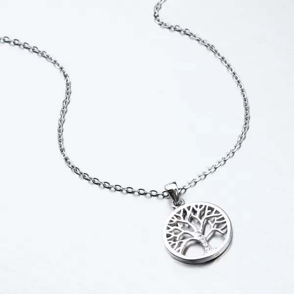 Strieborný náhrdelník strom života SST-15214