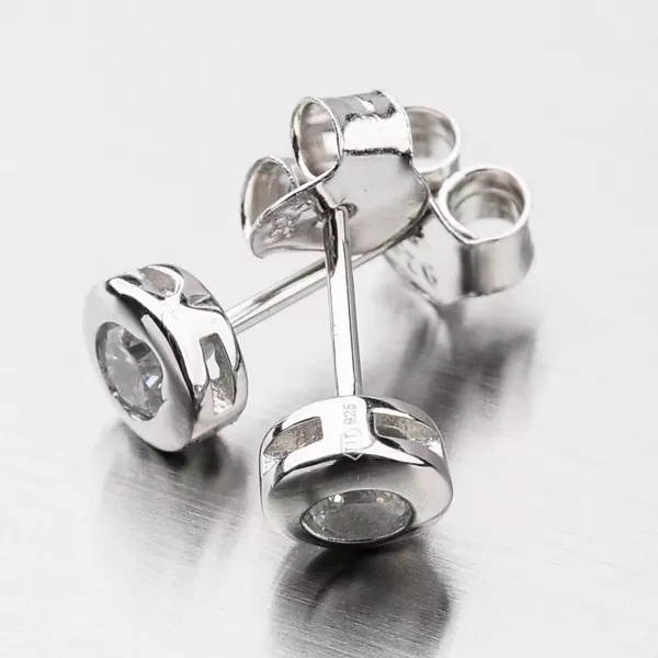 Náušnice kôstky so zirkónmi UPST-121559