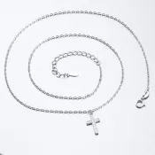 Strieborný náhrdelník SST-151168