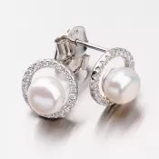 Strieborné náušnice UPST-122091