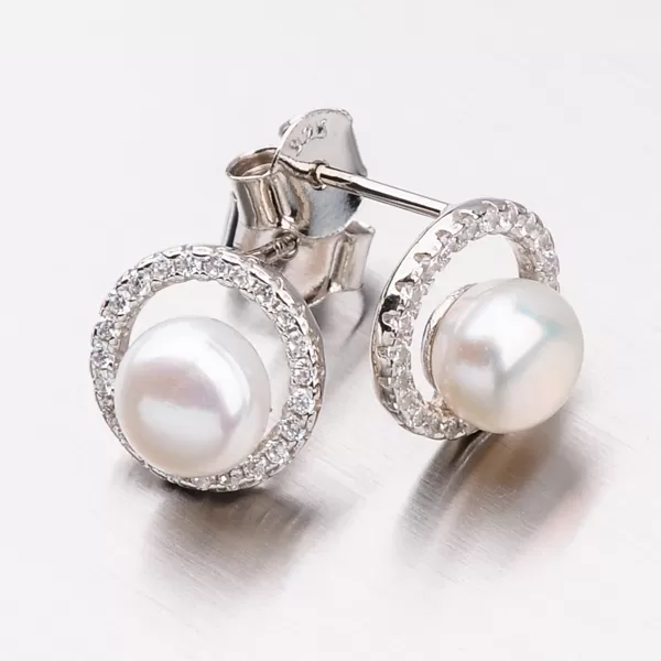 Strieborné náušnice UPST-122091