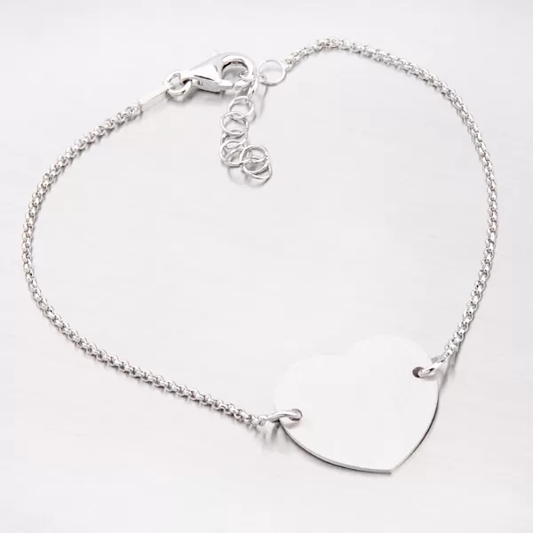 Krásny náramok so srdiečkom MBR1252GR