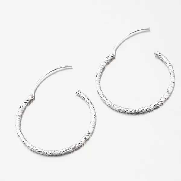 Strieborné kruhy UCST-12644/25