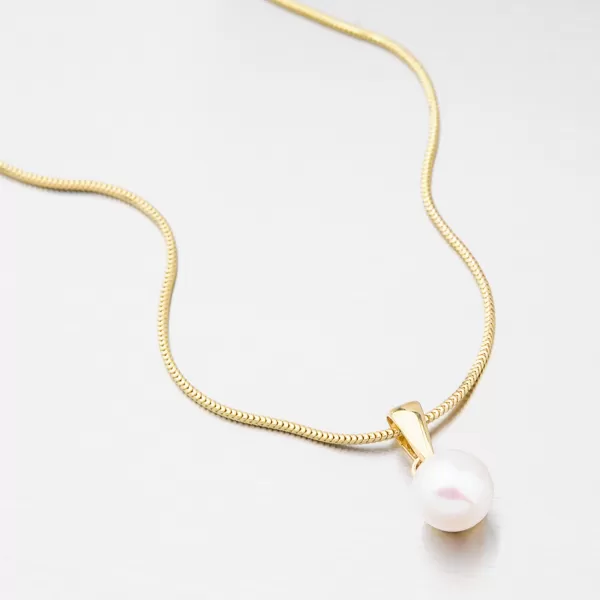 Zlatý prívesok s Pearl 452p-135040