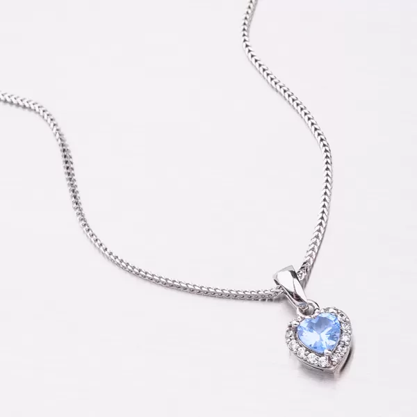 Zlaté srdce so zirkónmi 53GZ-8016BMB