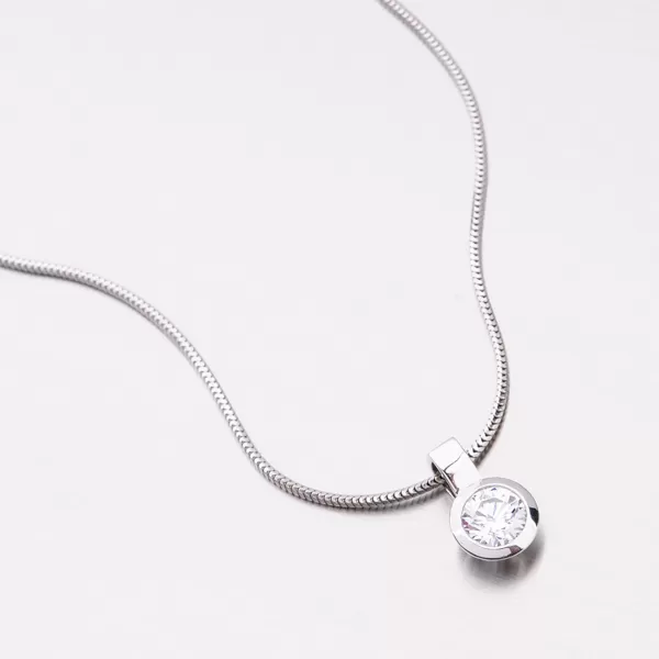 Zlatý prívesok so zirkónom 53DZ-8005B-ZIR