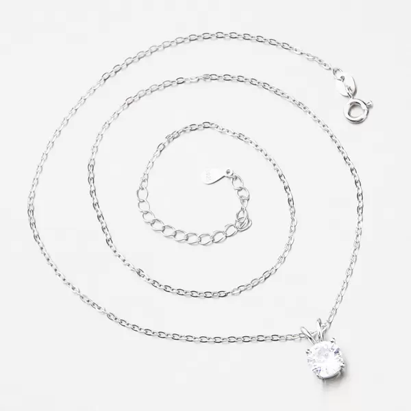 Strieborný náhrdelník SST-15949/47