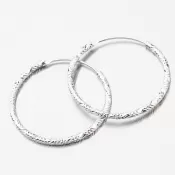 Strieborné kruhy UCST-12644/25