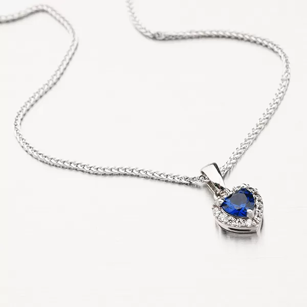 Zlaté srdce so zirkónmi 53GZ-8016BMB