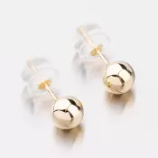 Zlaté náušnice kôstky 52GZ-5016Z