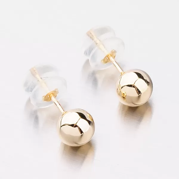 Zlaté náušnice kôstky 52GZ-5016Z