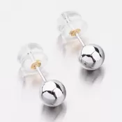 Zlaté náušnice kôstky 52GZ-5016B