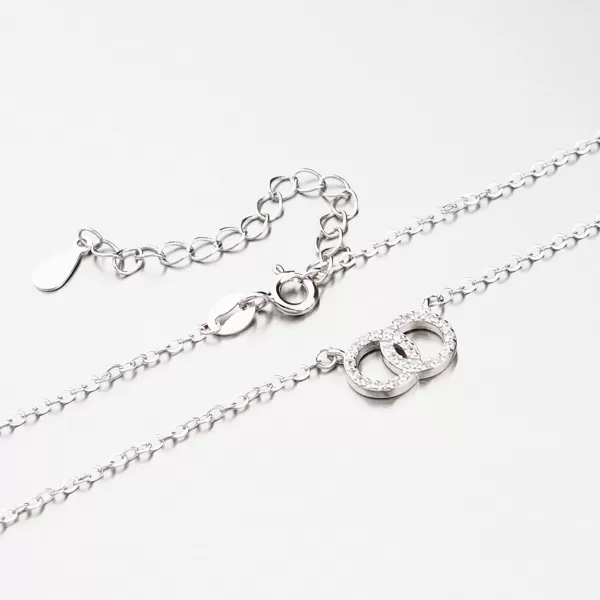 Strieborný náhrdelník SST-15982