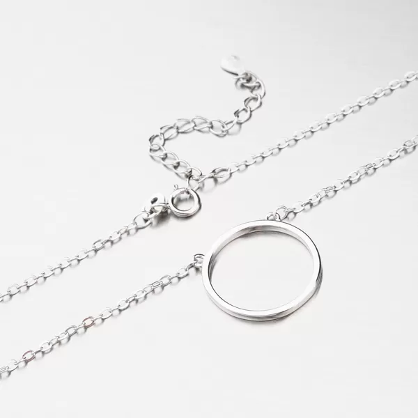 Strieborný náhrdelník SST-151163