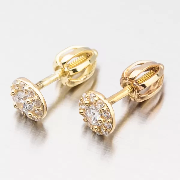 Dámske náušnice žlté zlato 585 52GZ-60167Z-SR