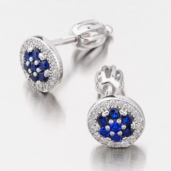 Náušnice so zirkónmi kôstky UPST-121598S