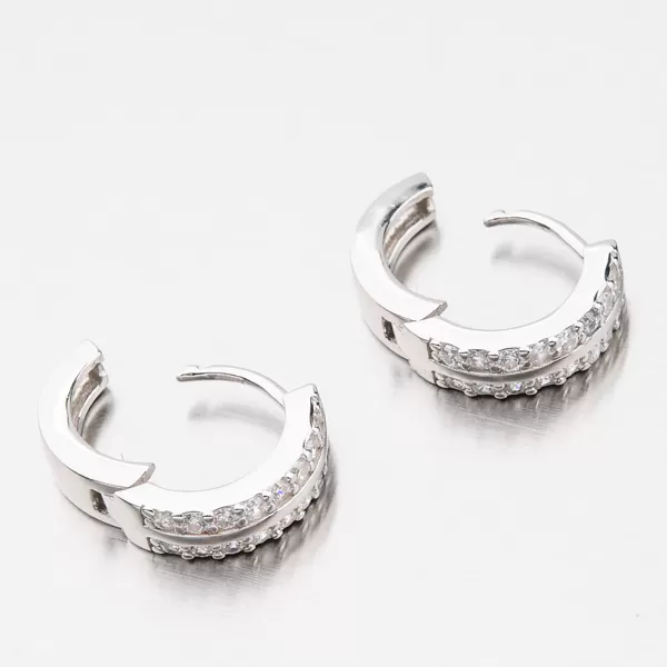 Strieborné kruhy UCST-121151