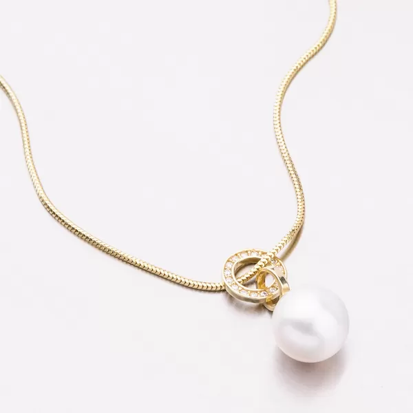 Zlatý prívesok s Pearl 53GZ-3123Z