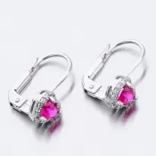 Dámske náušnice žlté zlato 585 52GZ-8015BCB-KL