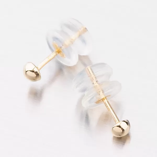 Zlaté náušnice kôstky 52GZ-5003Z