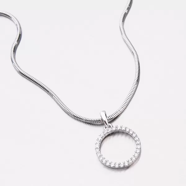 Zlatý prívesok so zirkónmi DZ-1979B-ZIR