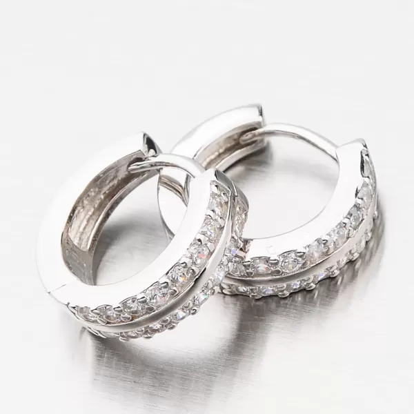 Strieborné kruhy UCST-121151