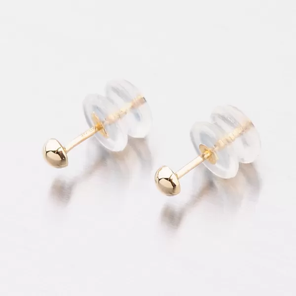 Zlaté náušnice kôstky 52GZ-5003Z