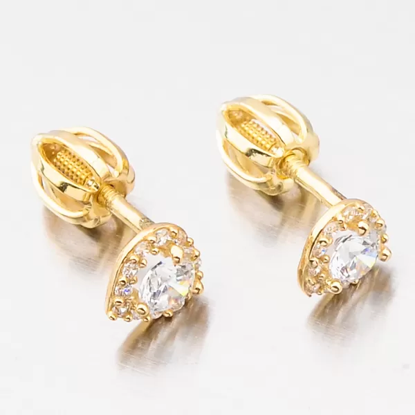 Drobné kôstky v žltom zlate 52GZ-60231Z-SR