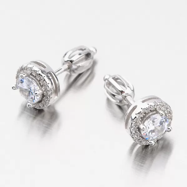 Náušnice so zirkónmi UPST-121610S