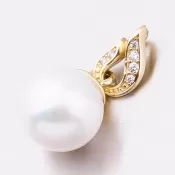 Zlatý prívesok s perlou 53GZ-3153Z