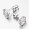 Dámske náušnice biele zlato 585 zirkón 52GZ-8028B-SR