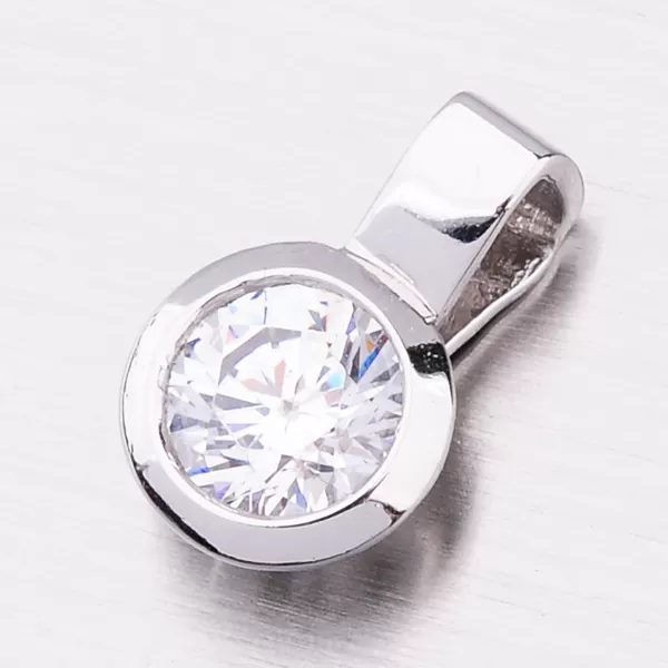 Zlatý prívesok so zirkónom 53DZ-8005B-ZIR