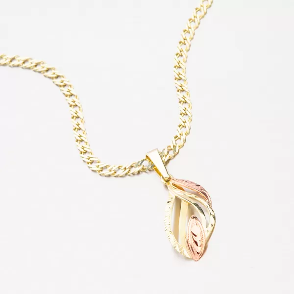 Zlatý klasický prívesok 53P-003-02