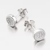 Náušnice so zirkónmi kôstky UPST-122278