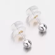 Zlaté náušnice kôstky 52GZ-5014B