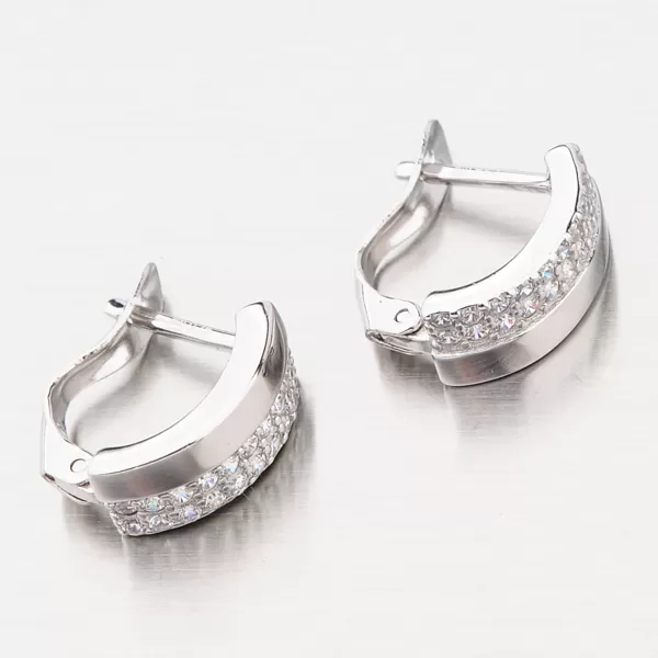 Náušnice so zirkónmi UCST-121448