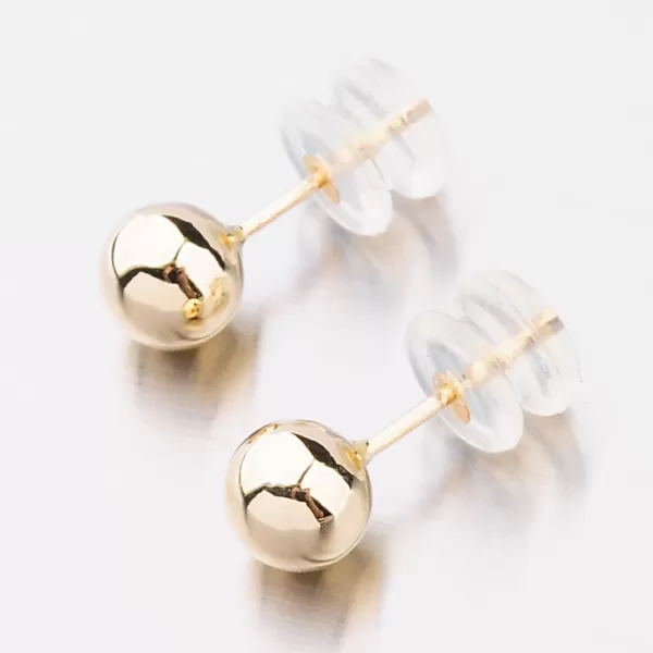 Zlaté náušnice kôstky 52GZ-5016Z