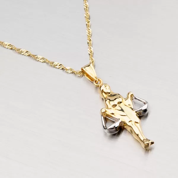 Zlatý prívesok - Váhy 1-4010-09