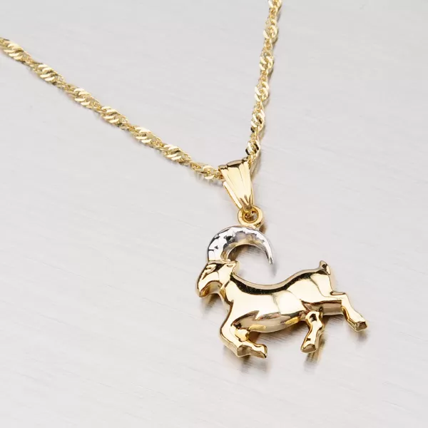 Přívěsek zlato 585 - Kozoroh 1-4010-12